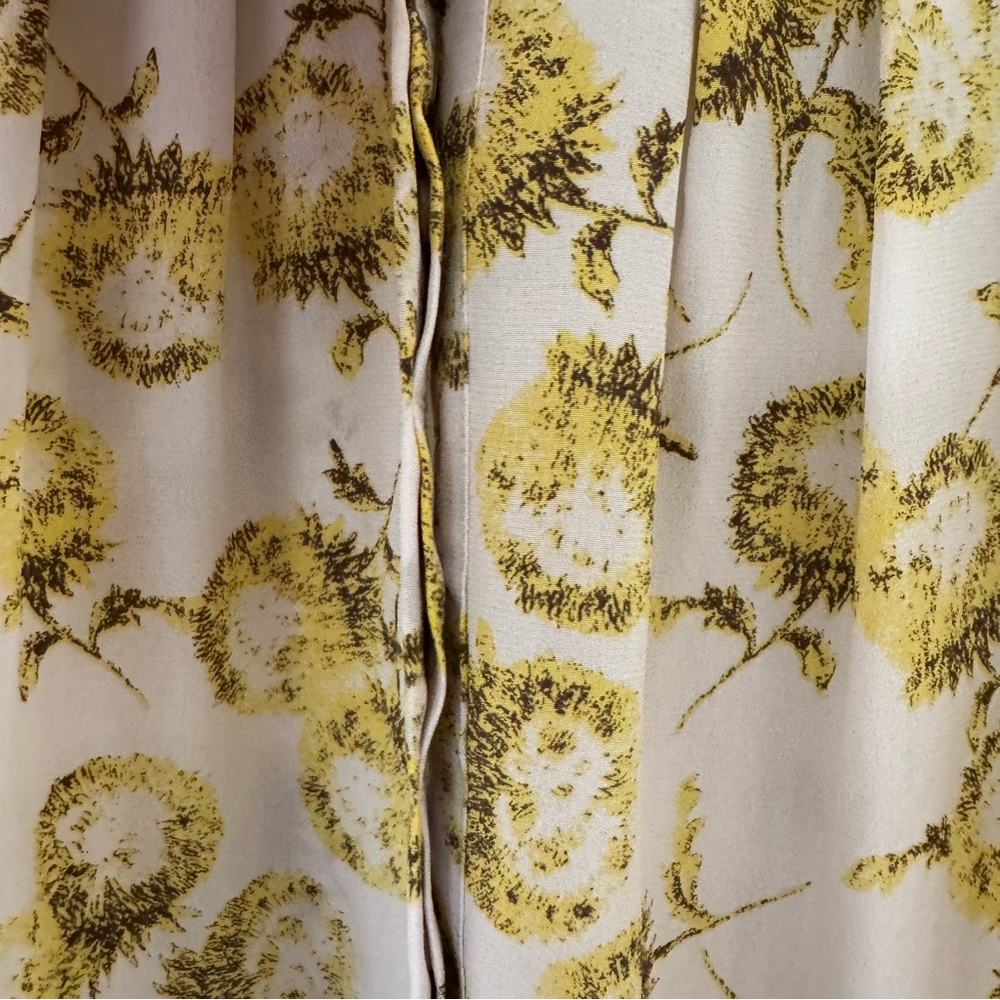 Boden Limited Edition Florence Yellow and Cream Dandelion Floral Top, Sz 10, EUC - Picture 10 of 12